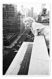 Poster Marilyn Monroe in New York II - Celebrity Collection