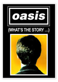 Poster Oasis - What's The Story - Vintage Entertainment Collection