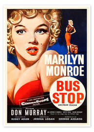 Poster Bus Stop - Vintage Entertainment Collection