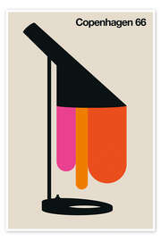 Wall art print Copenhagen 66 - Bo Lundberg