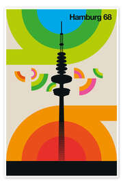 Wall art print Hamburg 68 - Bo Lundberg