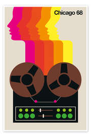Wall art print Chicago 68 - Bo Lundberg