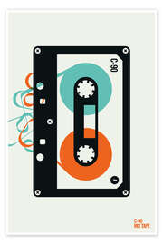 Wall art print Mixtape - Bo Lundberg
