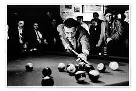 Poster Paul Newman - The Hustler