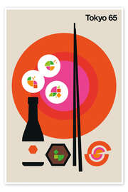 Wall art print Tokyo 65 - Bo Lundberg