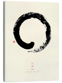 Canvas print Enso - Japanese zen circle I - Thoth Adan