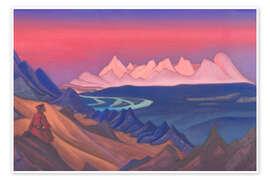 Wall art print Tangla, the Song about Shambhala - Nicholas Roerich