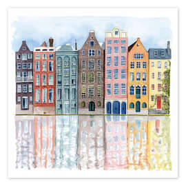 Wall art print Neighborhood I - Grace Popp