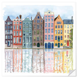 Wall sticker Neighborhood I - Grace Popp