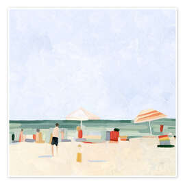 Wall art print Family vacation II - Emma Scarvey