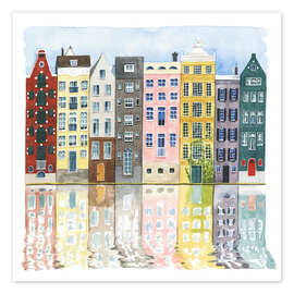 Wall art print Neighborhood II - Grace Popp