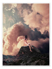 Wall art print You came from the Clouds - Frank Moth