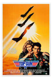 Wall art print Top Gun - Vintage Entertainment Collection
