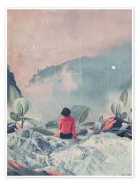 Wall art print Lost in the 17th Dimension - Frank Moth