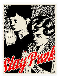 Poster Stay Punk - dolceQ