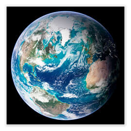 Wall art print The blue earth - NASA