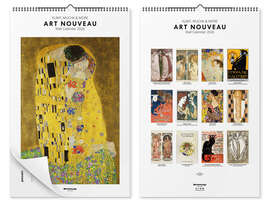 Wall calendar Jugendstil calendar - Art Nouveau 2026