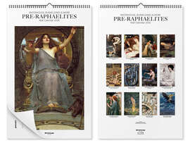 Wall calendar Art calendar - Pre-Raphaelites 2026