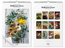 Wall calendar Lifestyle calendar - Mediterranean Dreams 2026