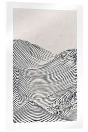 Acrylic print Wave II - Mori Yūzan