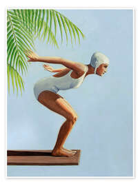 Wall art print Ready to Jump II - Sarah Morrissette