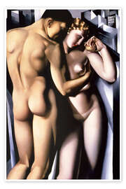 Wall art print Adam and Eve - Tamara de Lempicka