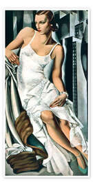Wall art print Portrait of Mrs. Allan Bott - Tamara de Lempicka