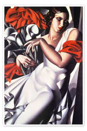 Wall art print Portrait of Ira P. - Tamara de Lempicka