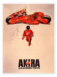 Wall art print Akira I - Vintage Entertainment Collection