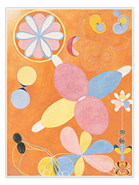 Wall art print The Ten Largest, No. 4, Youth - Hilma af Klint