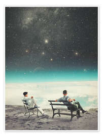 Wall art print You Were There, in my Deepest Silence - Frank Moth