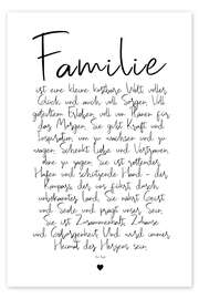 Poster Family - A Poem (German) - Ohkimiko