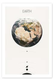 Wall art print Earth - Tobias Roetsch
