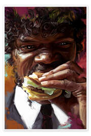 Poster Jules Winnfield - Pulp Fiction - Dmitry Belov