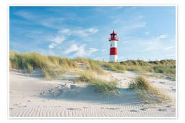 Wall art print List Ost Lighthouse on Sylt - Jan Christopher Becke