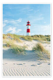 Wall art print List Ost Lighthouse, Sylt - Jan Christopher Becke
