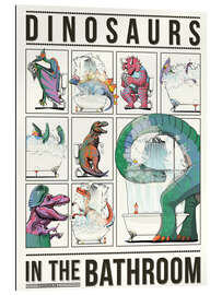 Gallery print Dinosaurs in the Bathroom - Wyatt9