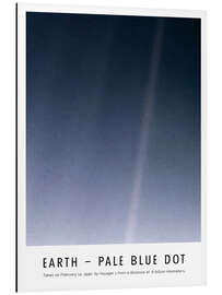 Aluminium print Earth - Pale Blue Dot - NASA