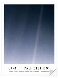 Wall sticker Earth - Pale Blue Dot - NASA