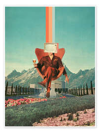 Wall art print Enemy - Frank Moth