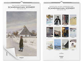 Wall calendar Scandi Art Calendar - Scandinavian Scenery 2026