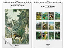 Wall calendar Henri Rousseau calendar - Jungle Visions 2026 - Henri Rousseau