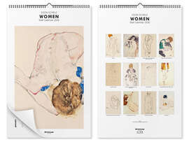 Wall calendar Egon Schiele calendar - Women 2026 - Egon Schiele