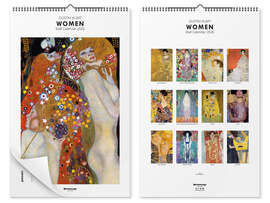 Wall calendar Gustav Klimt calendar - Women 2026 - Gustav Klimt