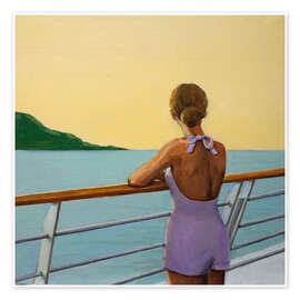 Wall art print Cruise sunset - Sarah Morrissette