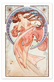 Wall art print The Arts - Dance, 1898 - Alfons Mucha