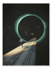 Wall art print Escaping into the Void - Frank Moth