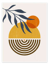 Poster Tropical sunrise - Olga Telnova