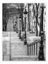 Wall art print Paris, Montmartre - Assaf Frank