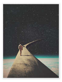 Wall art print We chose this route - Frank Moth